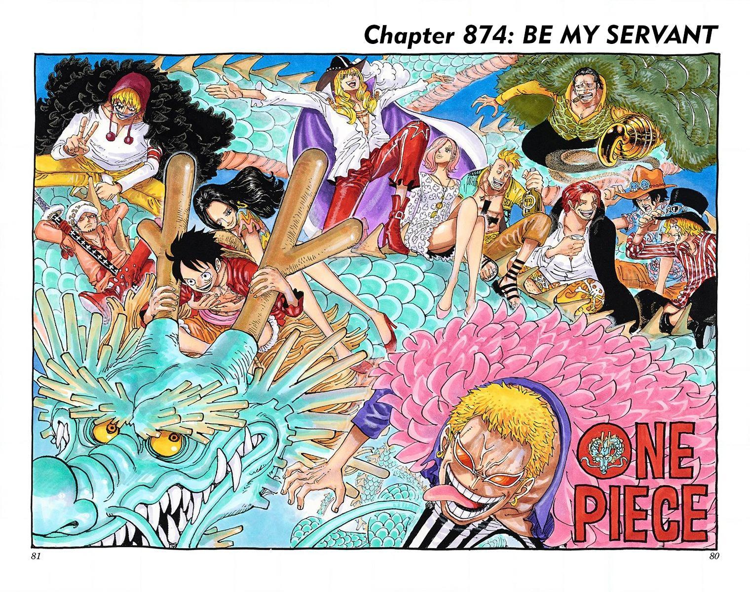 Right after Bell-Mere's death in Chapter 78, Nami has some