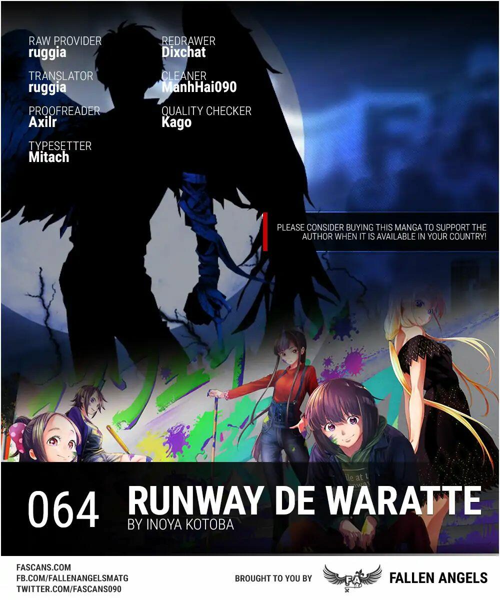 Runway de Waratte - Chapter 168 - Page 1 - Raw Manga 生漫画