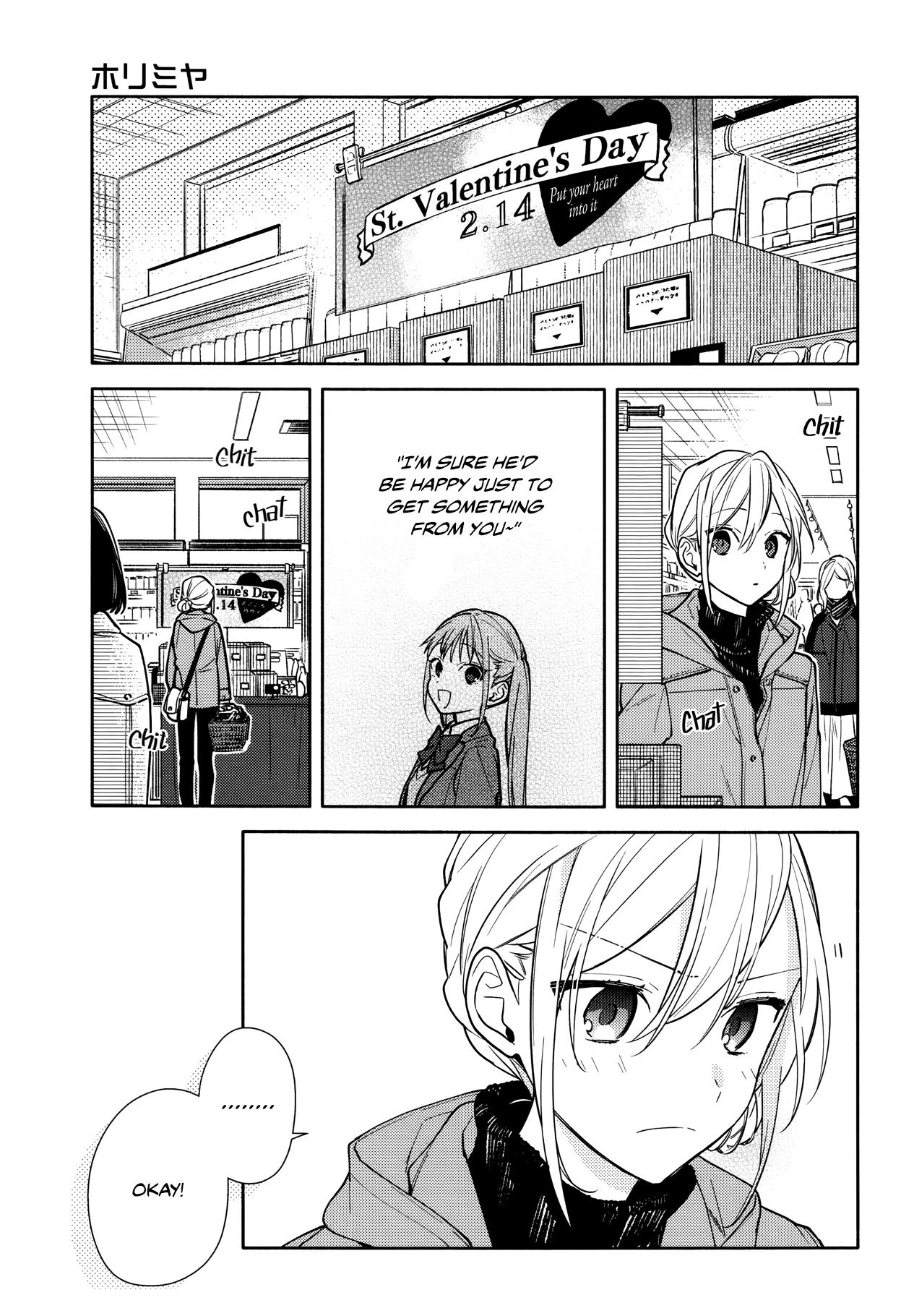 Horimiya Manga, Chapter 82 page 2