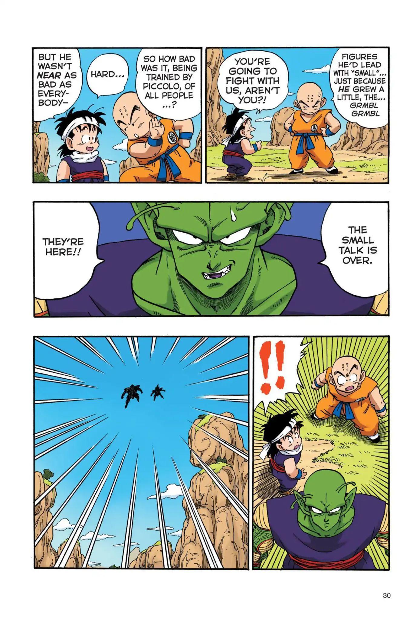 Read Dragon Ball Full Color Saiyan Arc Vol Chapter The Day Of