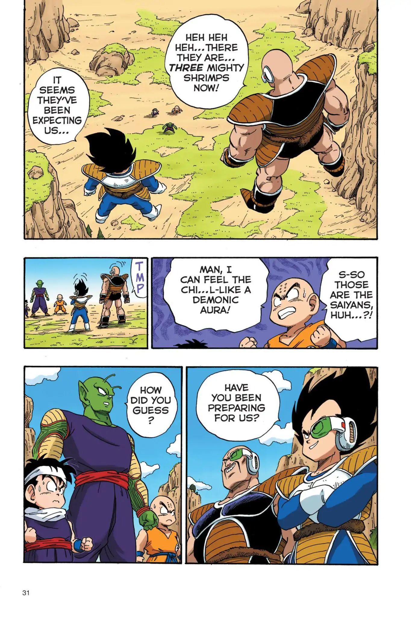 Read Dragon Ball Full Color Saiyan Arc Vol Chapter The Day Of