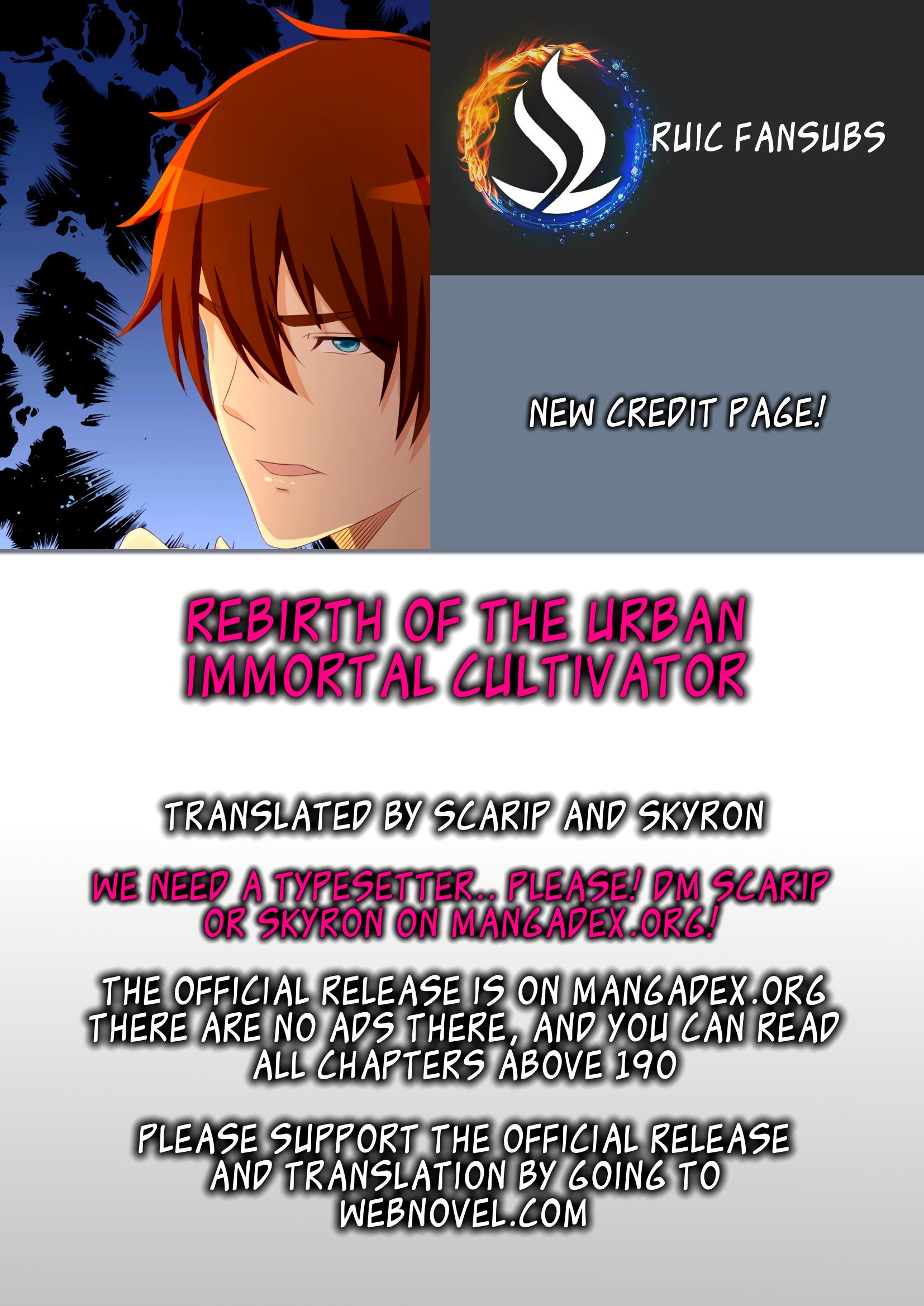 Rebirth of the Urban Immortal Cultivator - Chapter 837