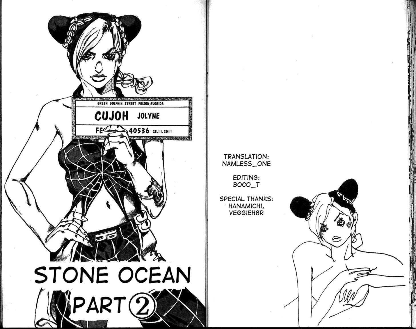 Read Jojo's Bizarre Adventure Part 6 - Stone Ocean Vol.2 Chapter 12: The  Visitor Part 2 - Mangadex