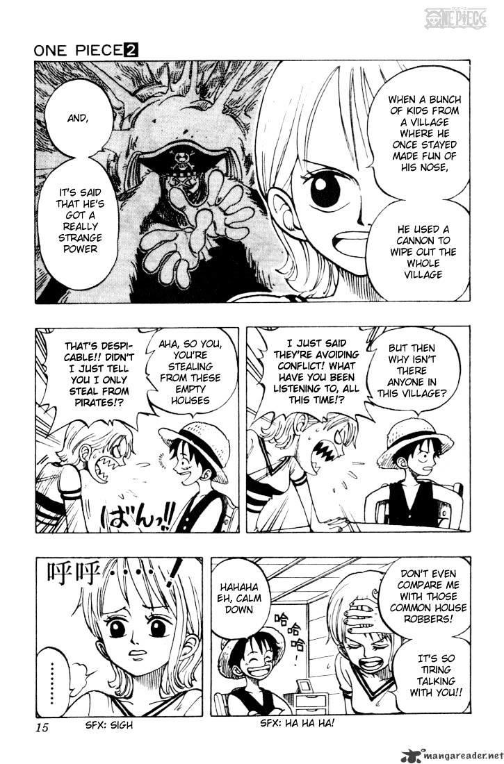 One Piece Chapter 9 : Evil Woman page 15 - Mangakakalot