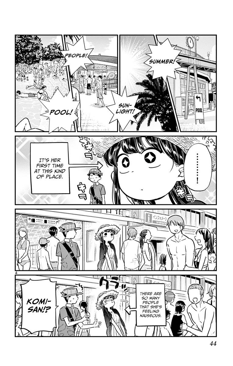 Komi-San Wa Komyushou Desu Vol.3 Chapter 39: Pool page 4 - Mangakakalot