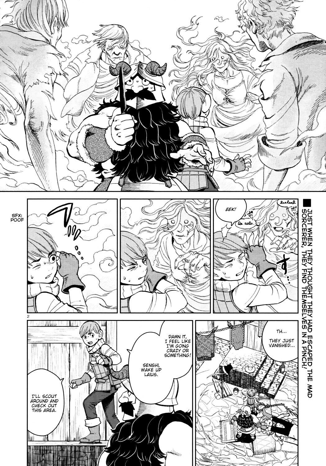 Dungeon Meshi Chapter 30 : Good Medicine page 2 - Mangakakalot