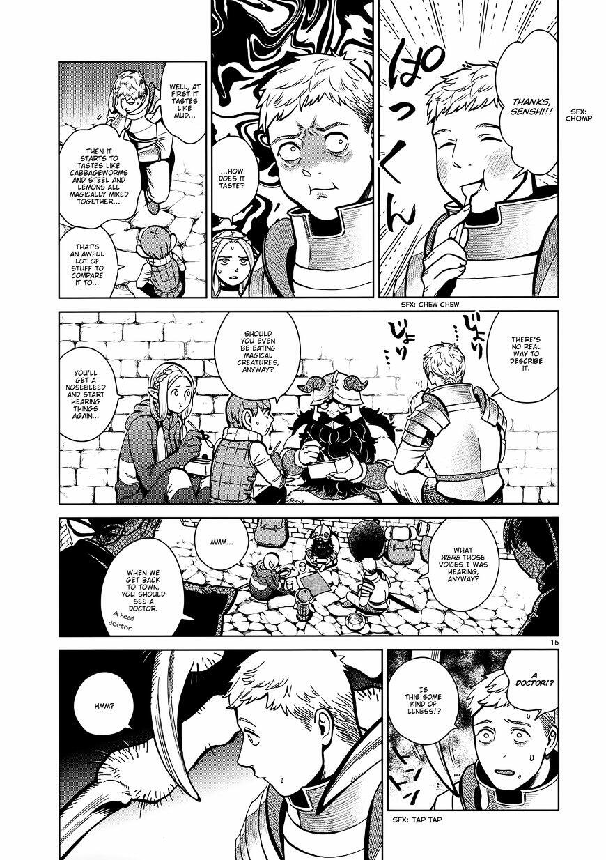 Dungeon Meshi Chapter 35 : Cleaners page 15 - Mangakakalot