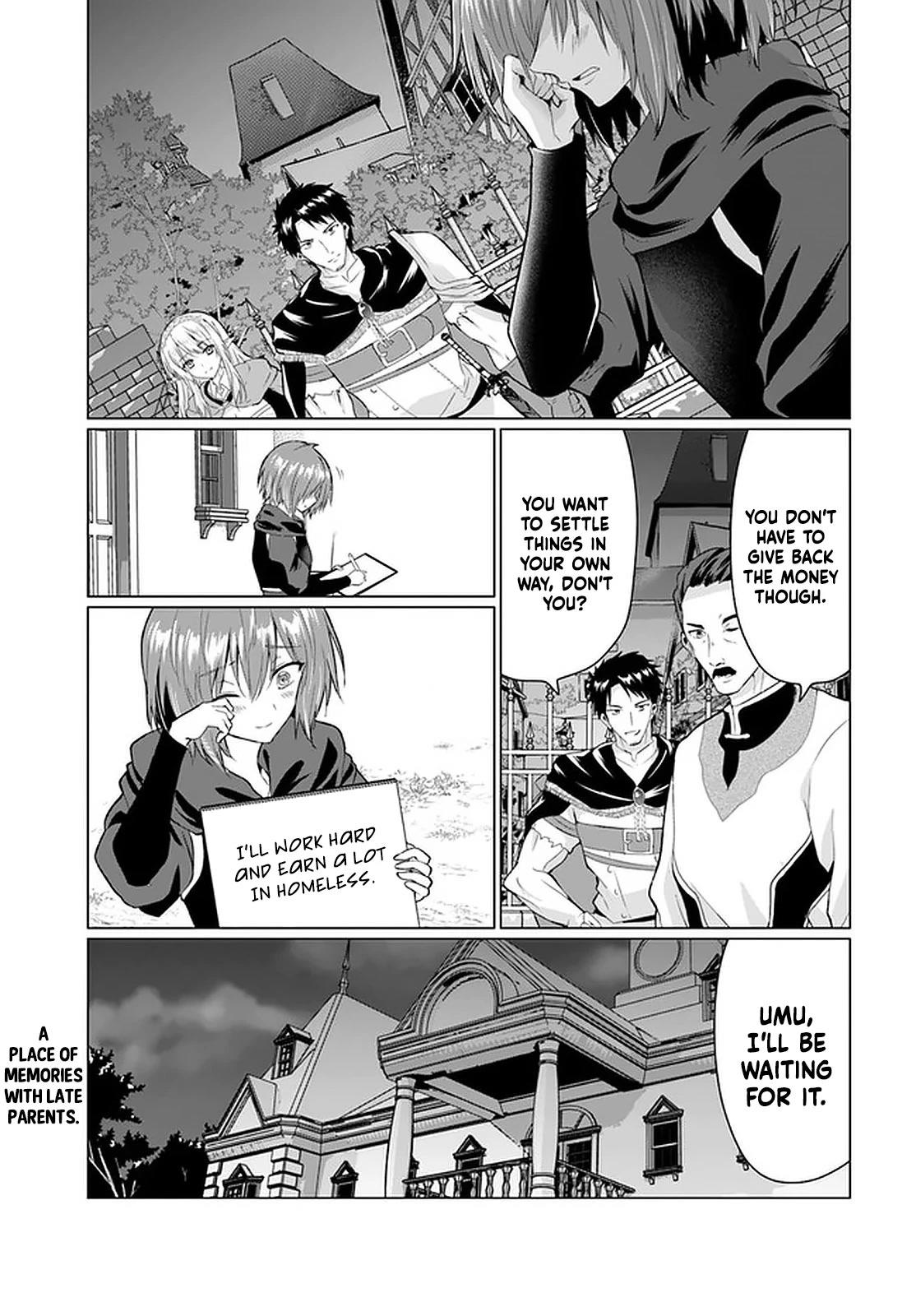 HOMELESS TENSEI: ISEKAI DE JIYUU SUGIRU JIKYUU JISOKU SEIKATSU chapter-26.1 Page 32