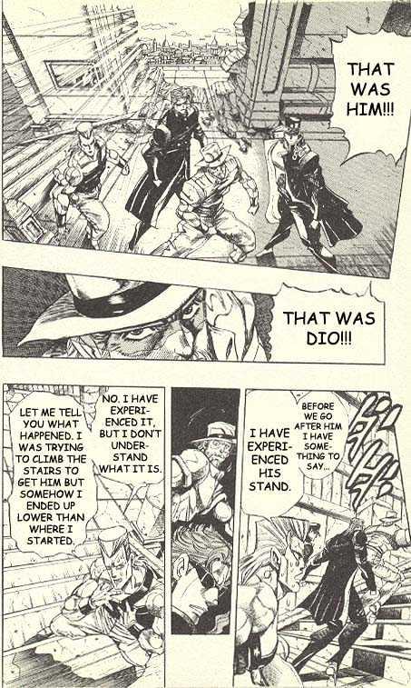 Jojo's Bizarre Adventure Vol.27 Chapter 249 : Dio's World Pt.3 page 2 - 
