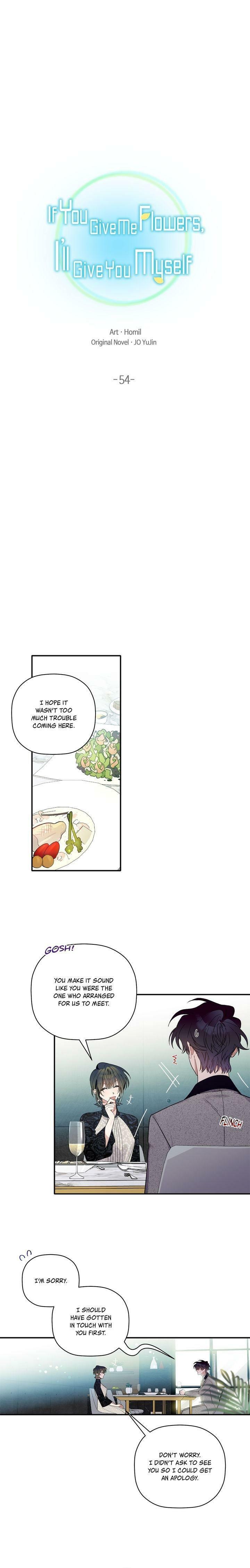 Give Me A Flower, And I’Ll Give You All Of Me Chapter 54 page 2 - Mangakakalots.com