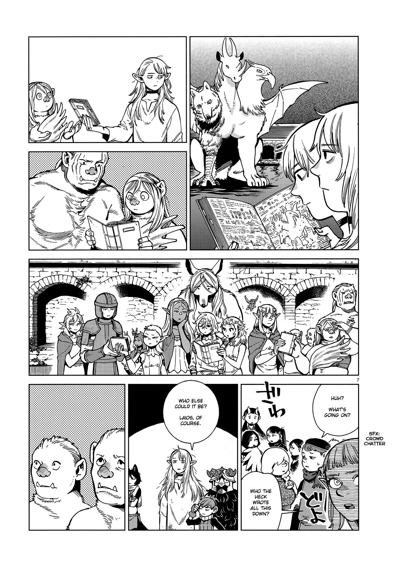 Dungeon Meshi Chapter 90: Winged Lion V page 6 - Mangakakalot