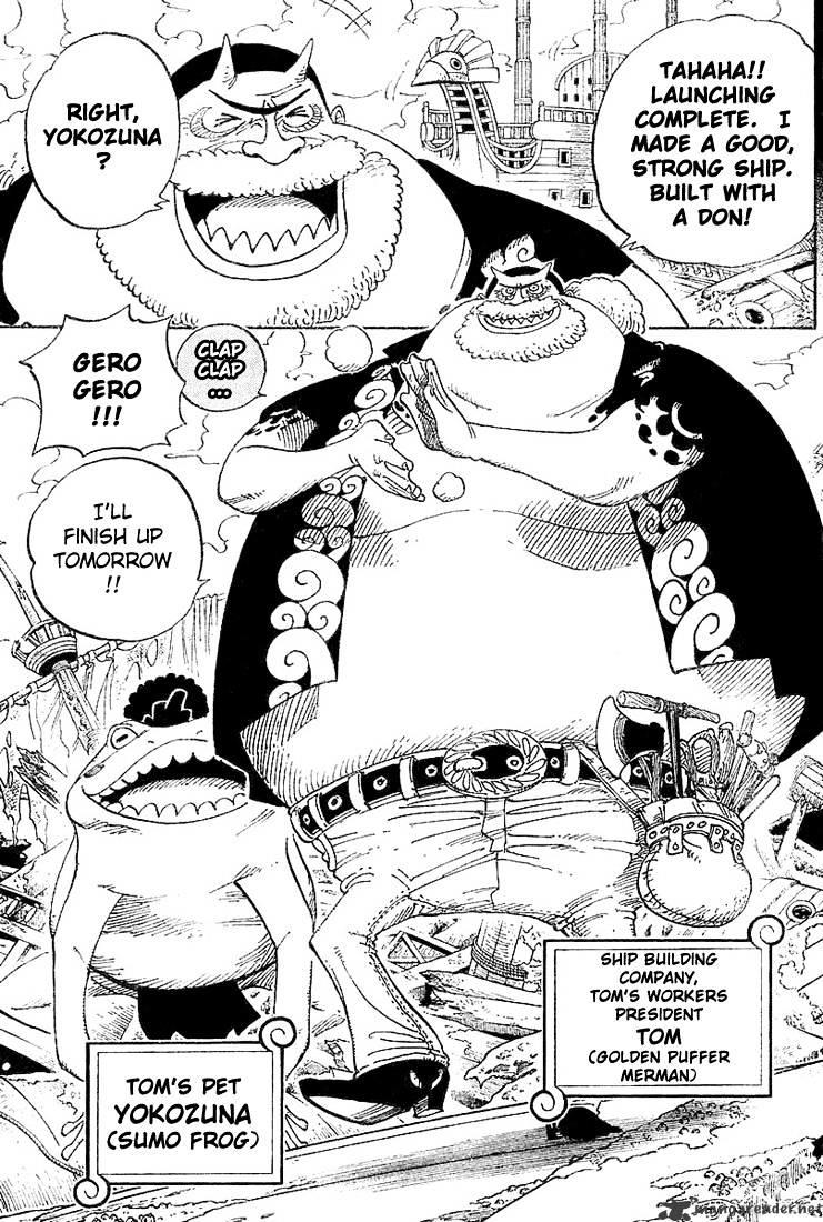 One Piece Chapter 353 : The Legendary Shipwright page 14 - Mangakakalot