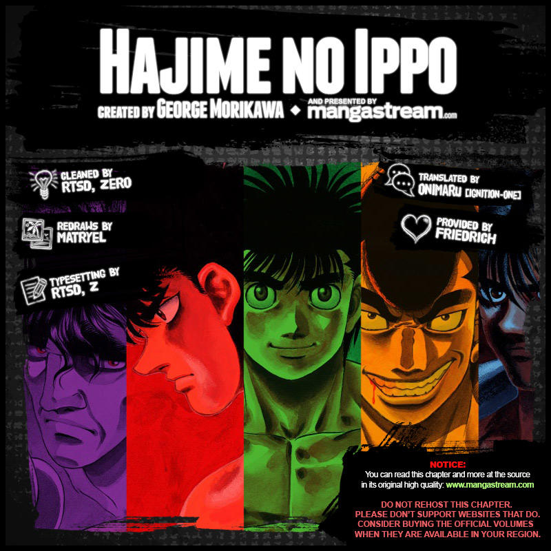 HAJIME NO IPPO Chapter 1410 - Novel Cool - Best online light novel reading  website