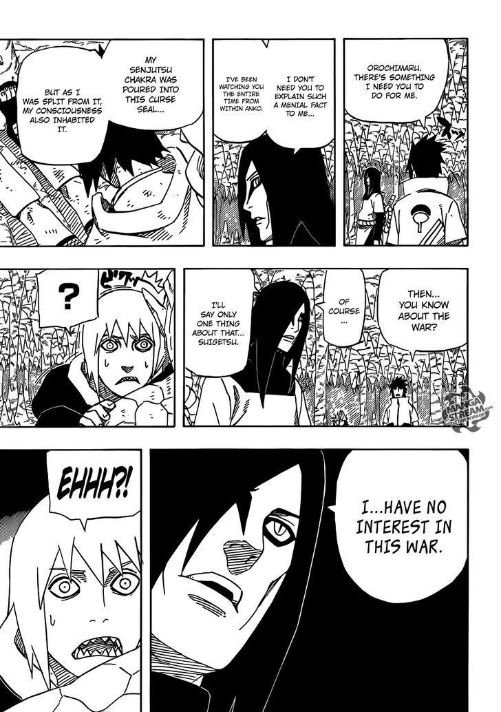 Vol.62 Chapter 593 – Orochimaru’s Revival | 8 page