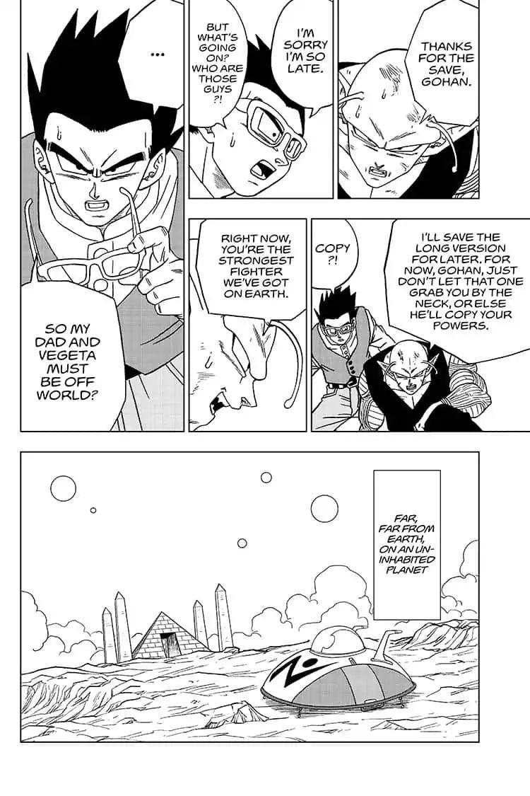 Read Dragon Ball Super Chapter 53 Saganbos Galactic Bandit Brigade On