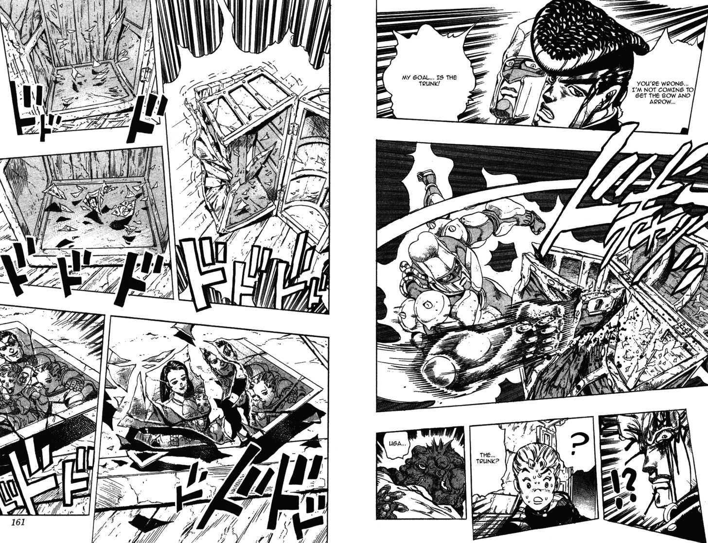 Jojo's Bizarre Adventure Vol.30 Chapter 282 : Nijimura Brothers Part 9 page 8 - 