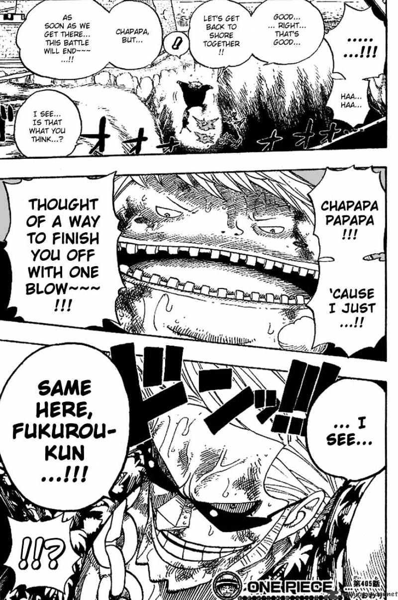 One Piece Chapter 405 : Power page 18 - Mangakakalot