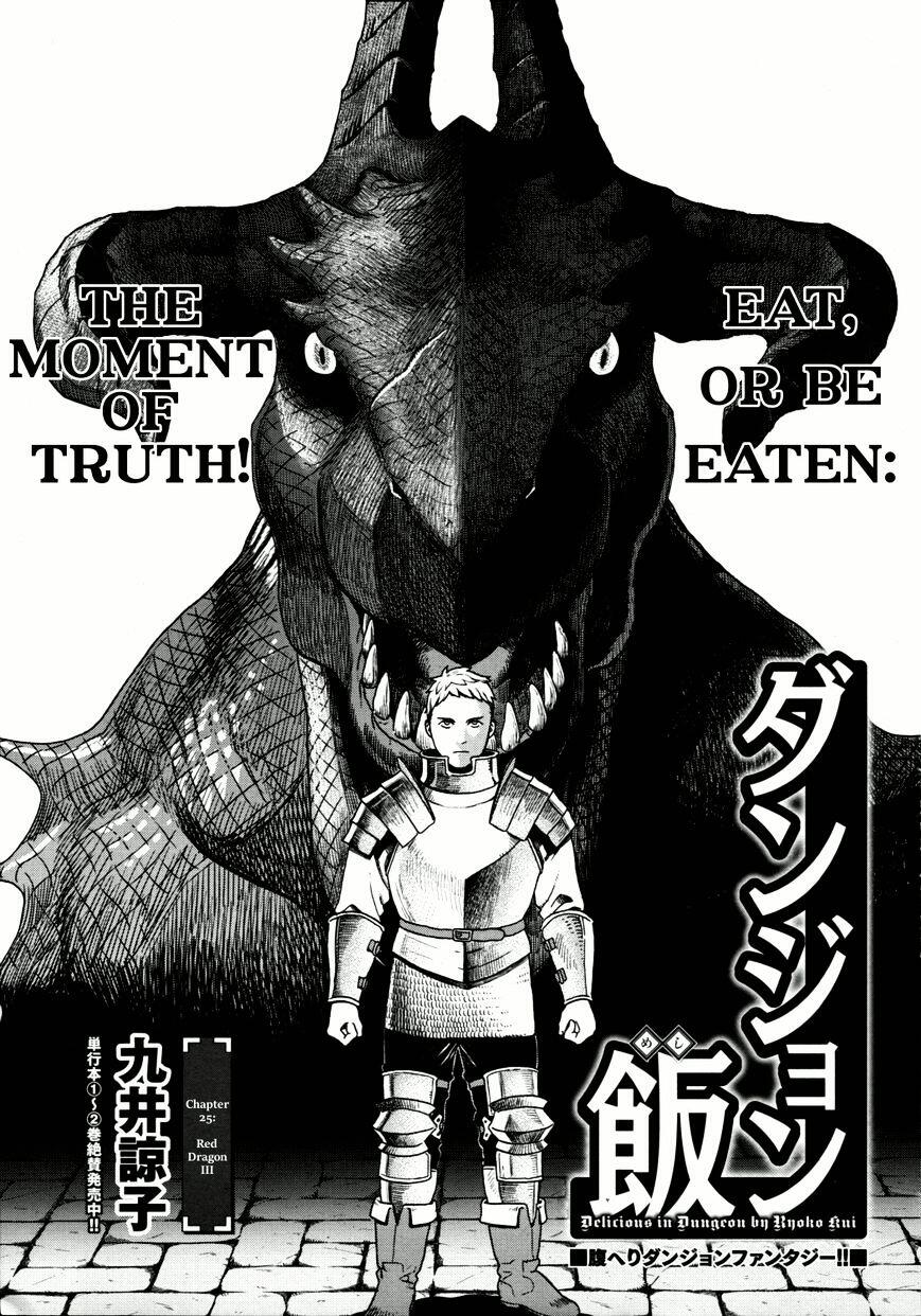 Dungeon Meshi Chapter 25 : Red Dragon Iii page 1 - Mangakakalot