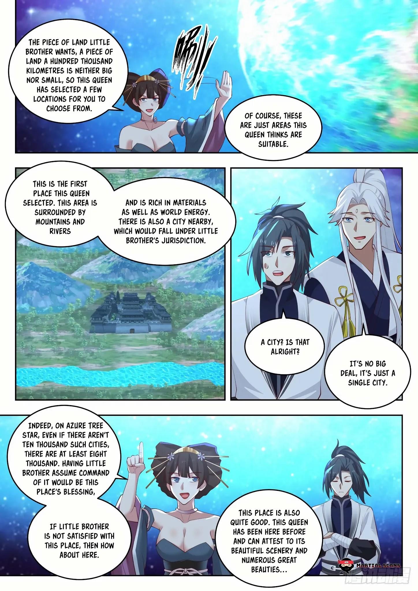 Martial Peak Chapter 1449: Azure Tree Star page 11 - Mangakakalot