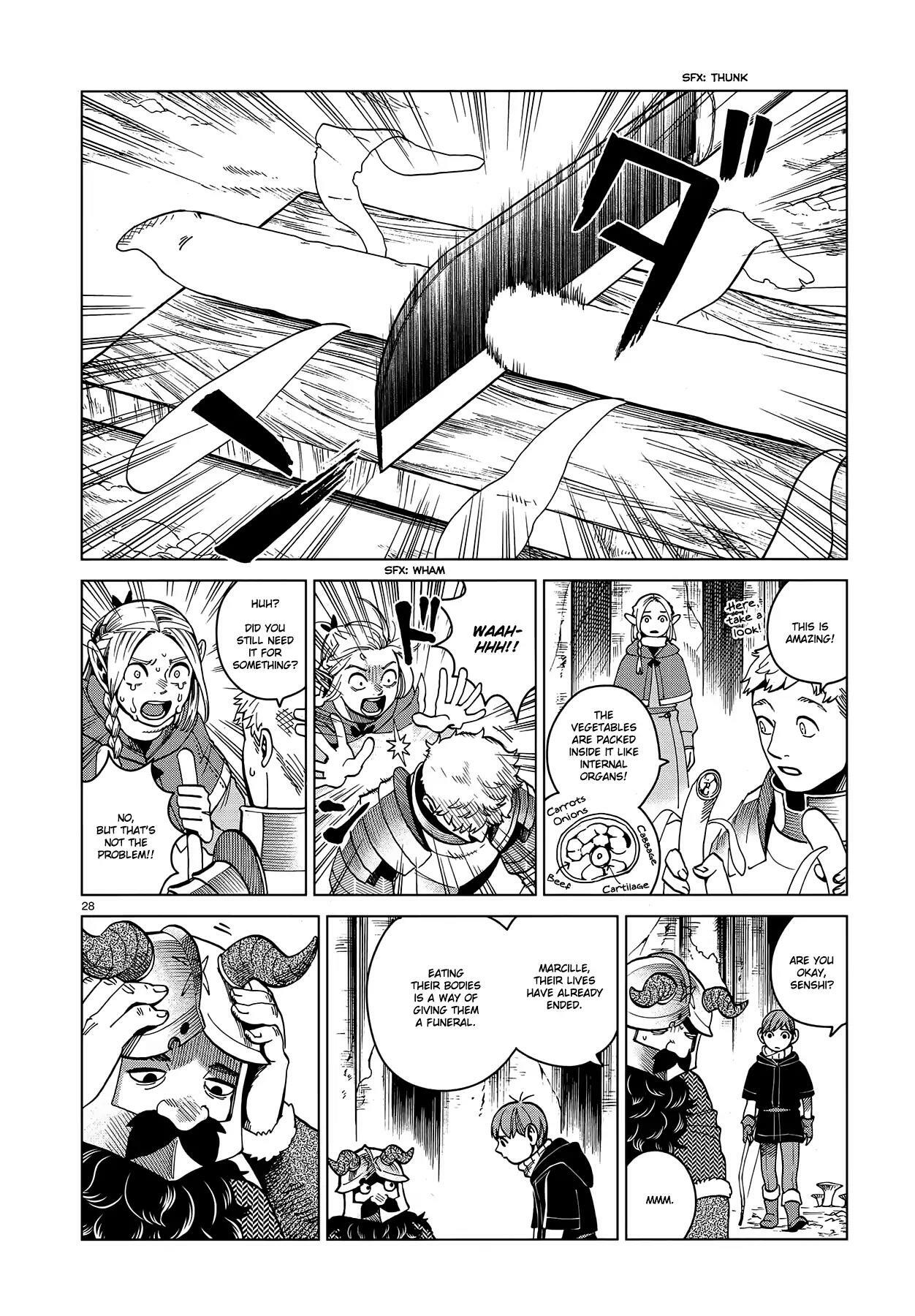 Dungeon Meshi Chapter 48 page 28 - Mangakakalot