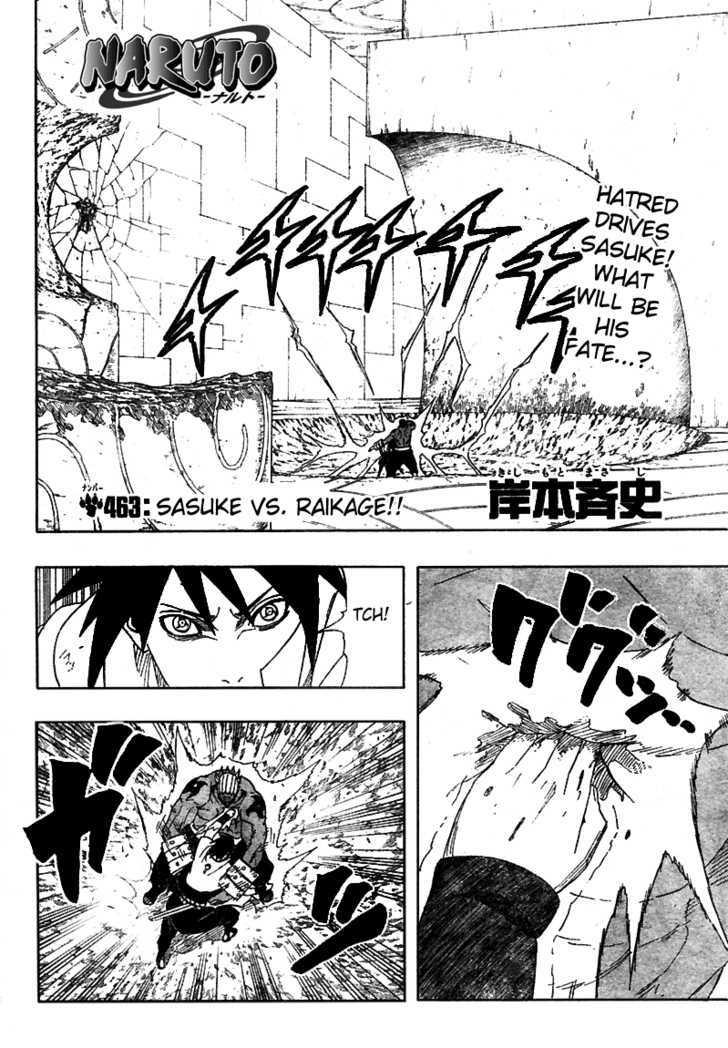 Vol.49 Chapter 463 – Sasuke vs. the Raikage!! | 2 page