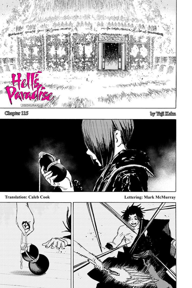 Hell's Paradise: Jigokuraku Chapter 115 page 1 - Mangakakalot