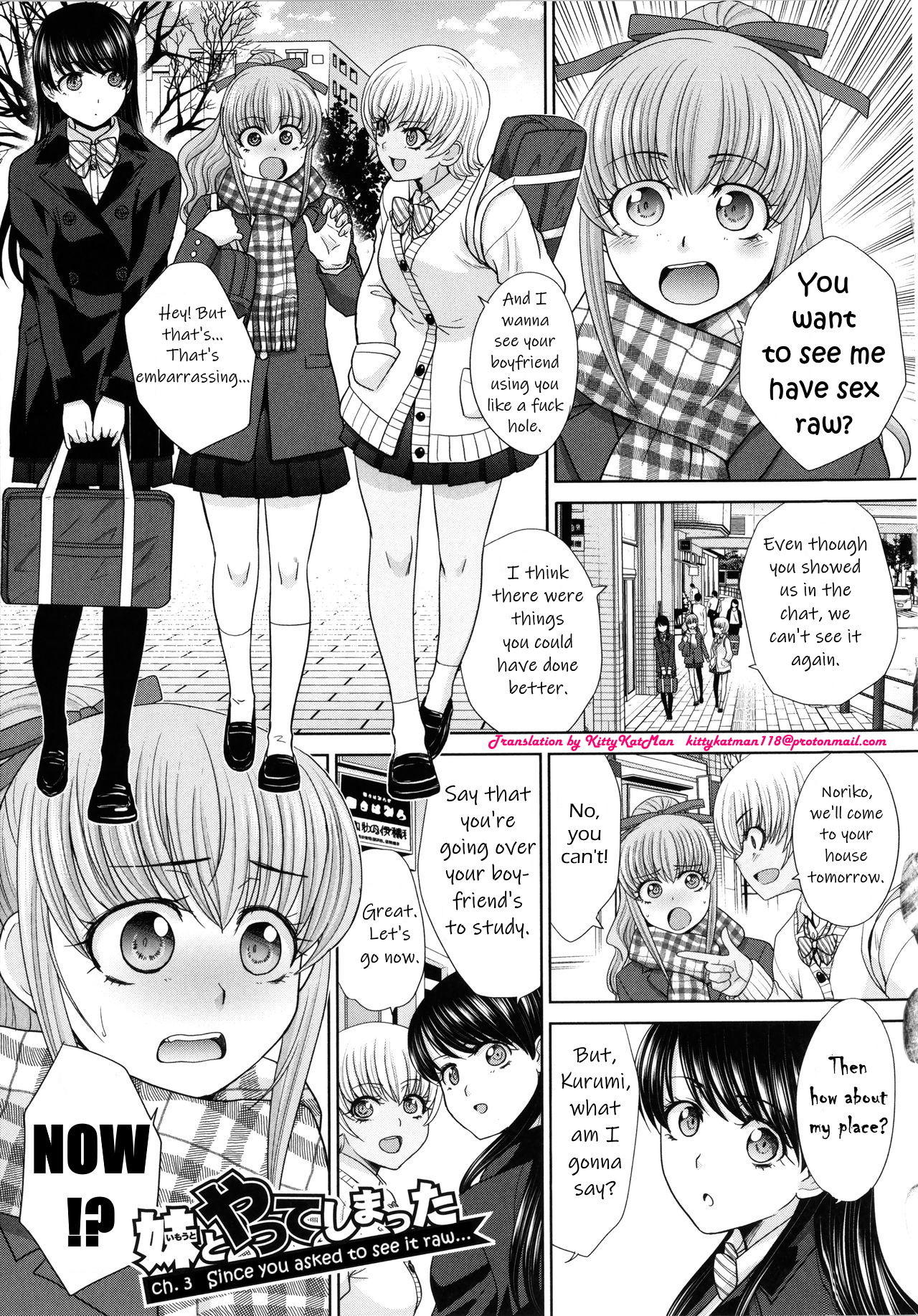 Read I Had Sex With My Sister And Then I Had Sex With Her Friends Vol.1  Chapter 3: Since You Asked To See It Raw... on Mangakakalot