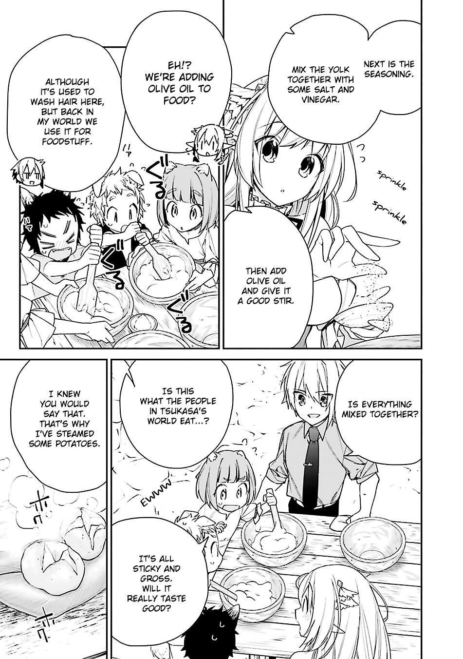 Read Choujin Koukousei-Tachi Wa Isekai Demo Yoyuu De Ikinuku You Desu!  Chapter 4 : A Little Uproar About Mayonnaise - Manganelo