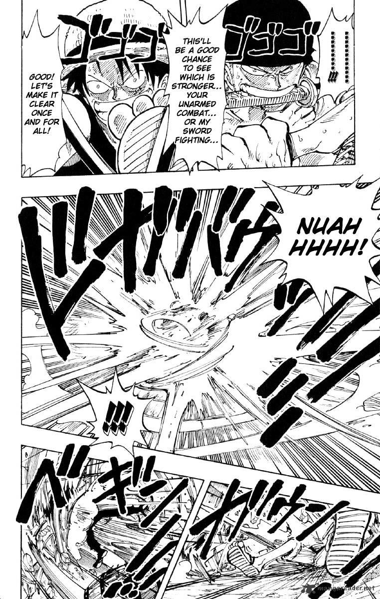 One Piece Chapter 112 : Luffy Vs Zoro page 14 - Mangakakalot