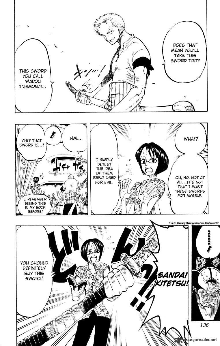 One Piece Chapter 97 : Sungdai Kitetsu Sword page 12 - Mangakakalot