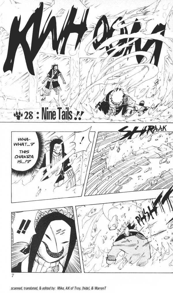 Vol.4 Chapter 28 – Nine- Tails…!! | 4 page