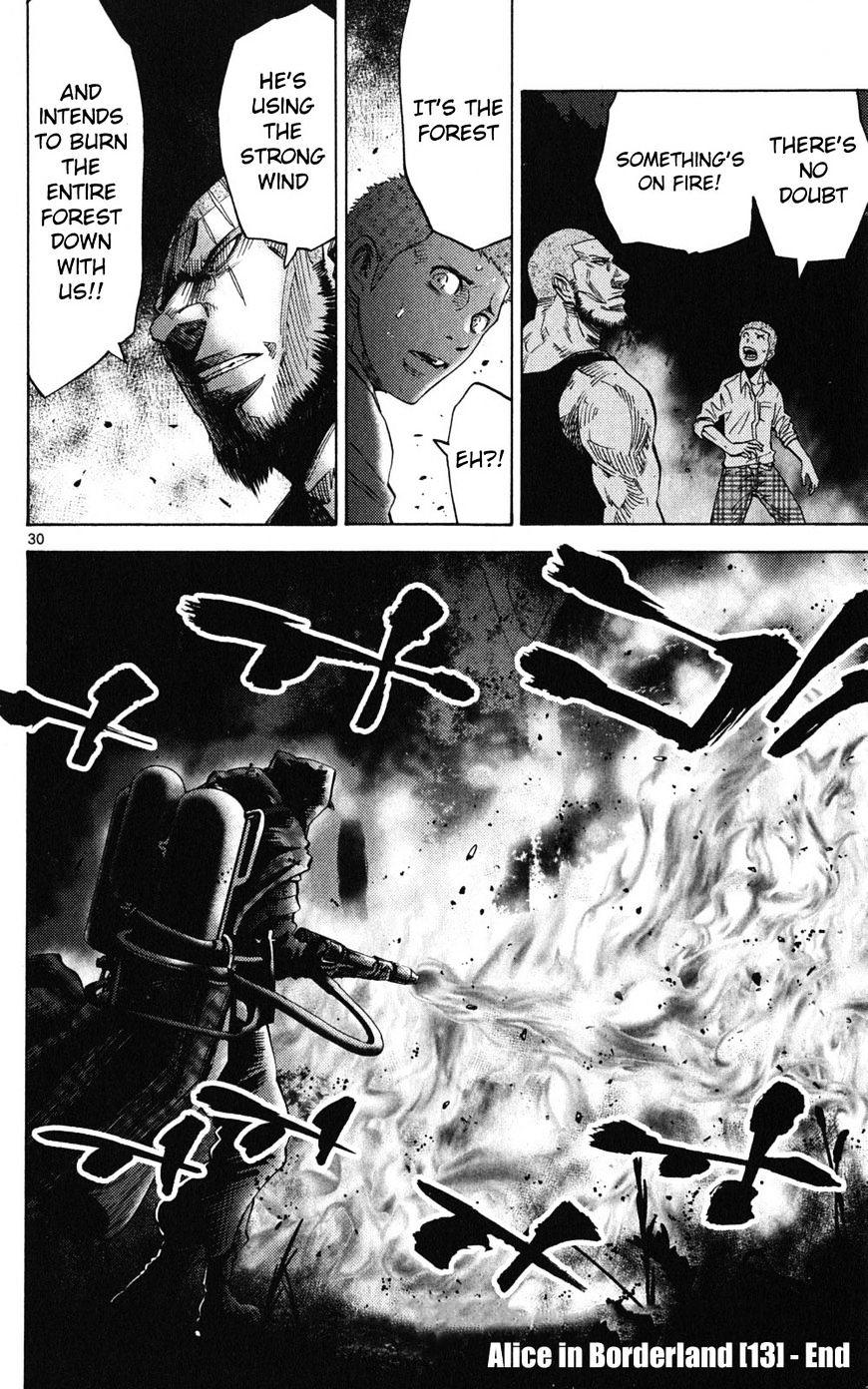 Imawa No Kuni No Alice Chapter 49.2 : Side Story 5 - King Of Spades (2) page 30 - Mangakakalot