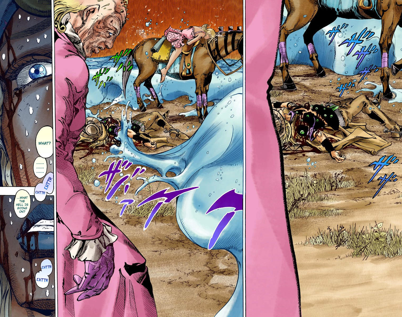 Steel ball run jojo part 7 русская озвучка манги глава 2 фото 73