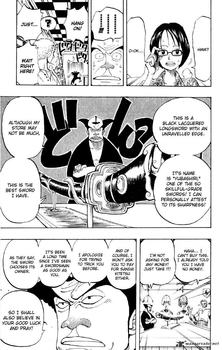 One Piece Chapter 97 : Sungdai Kitetsu Sword page 17 - Mangakakalot