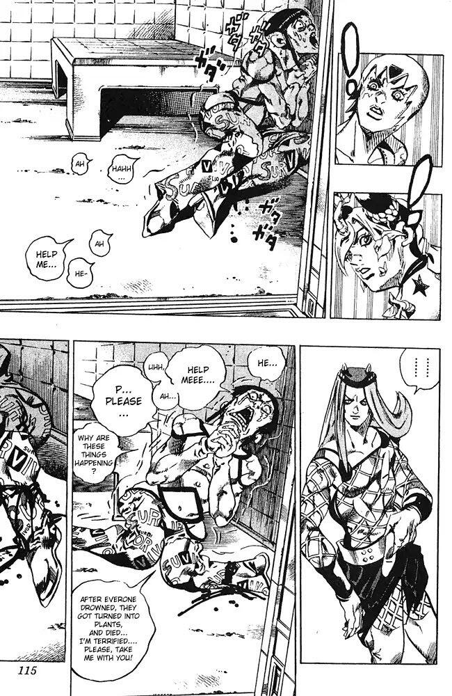 Jojo's Bizarre Adventure Chapter 672 page 8 - 