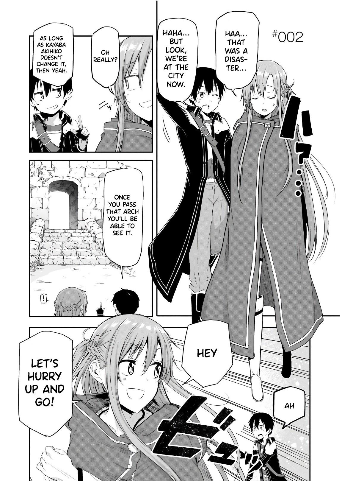 Read Sword Art Online Progressive Houei No Barcarole Chapter 2 Manga Online Free At Mangabat Art