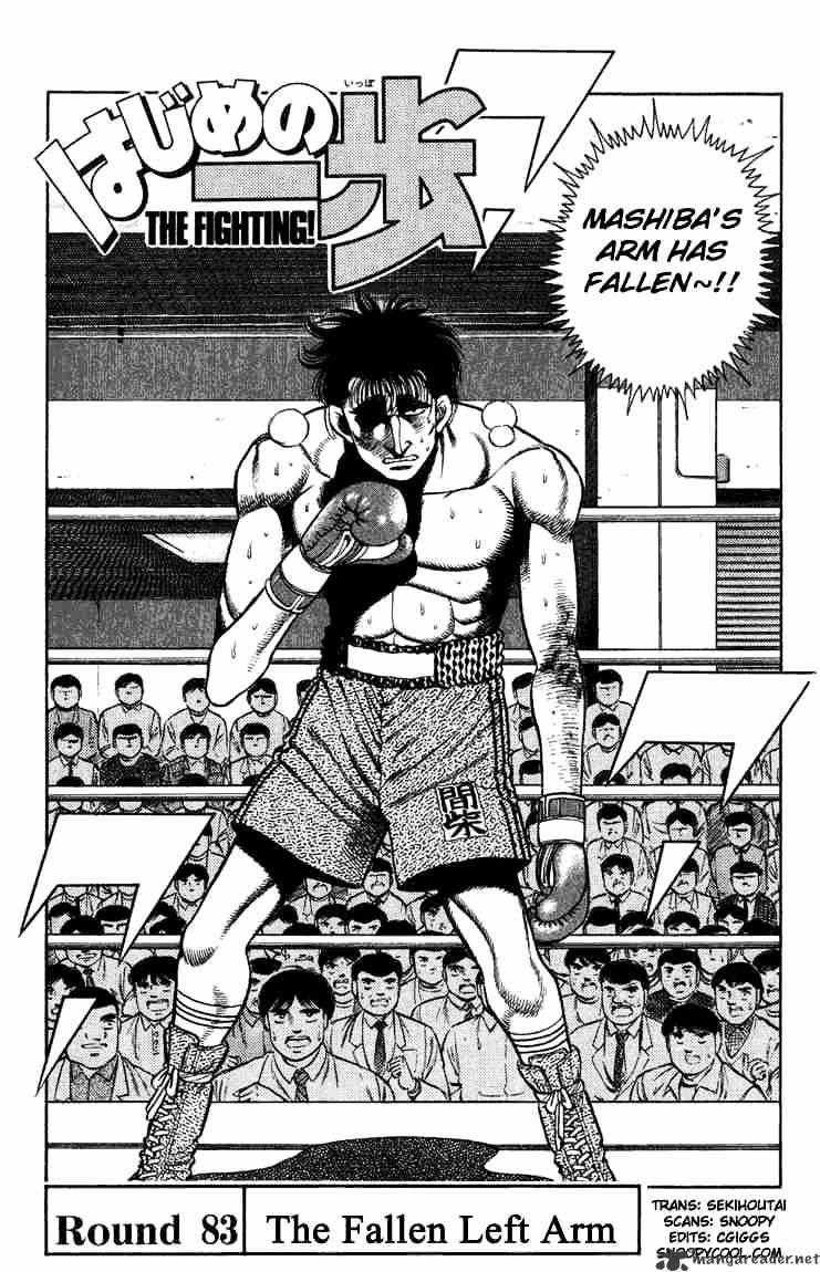 Read Hajime No Ippo Chapter 1435: His Sparring Partner Is A Southpaw on  Mangakakalot