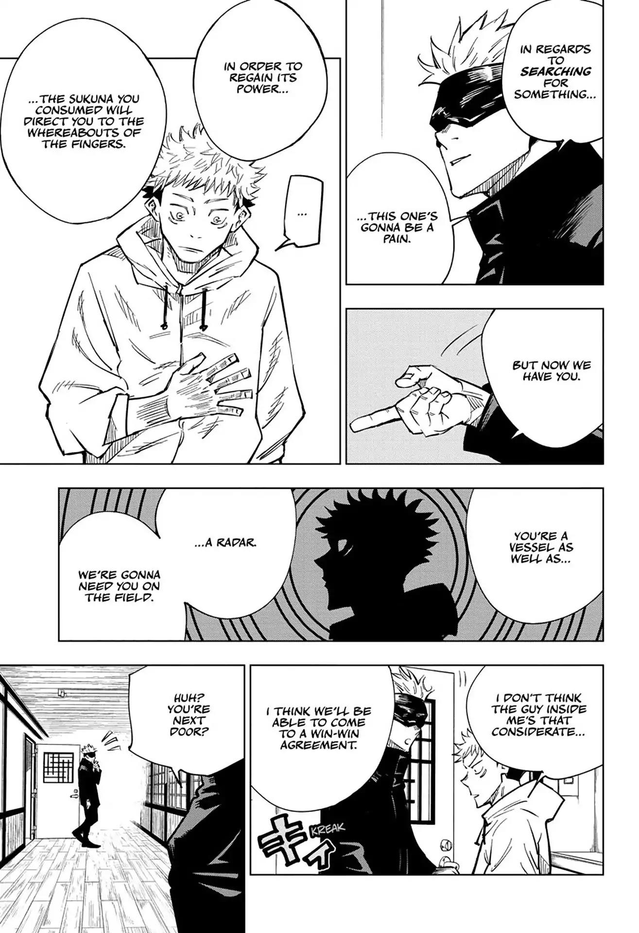 Jujutsu Kaisen Chapter 3: For Myself page 21 - Mangakakalot
