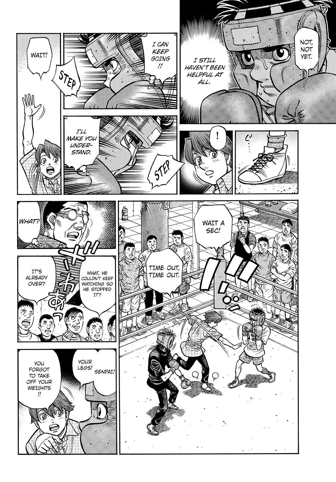 Read Hajime No Ippo Chapter 1435: His Sparring Partner Is A Southpaw -  Manganelo