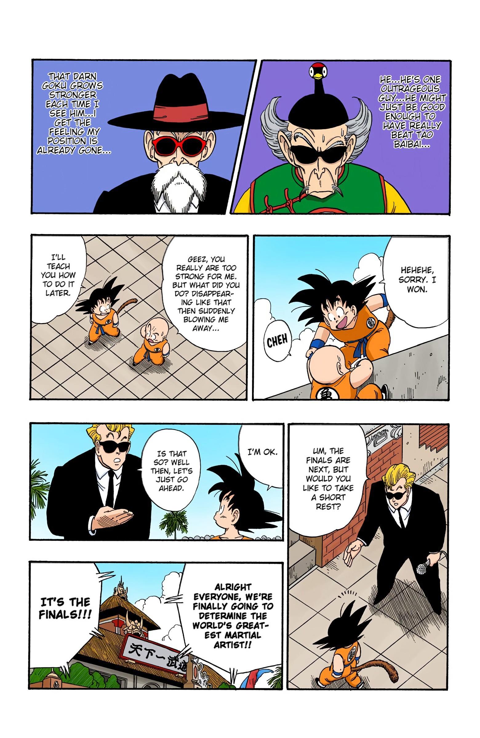 Dragon Ball - Full Color Edition Vol.11 Chapter 127: Goku Vs. Kuririn, Part 3 page 14 - Mangakakalot