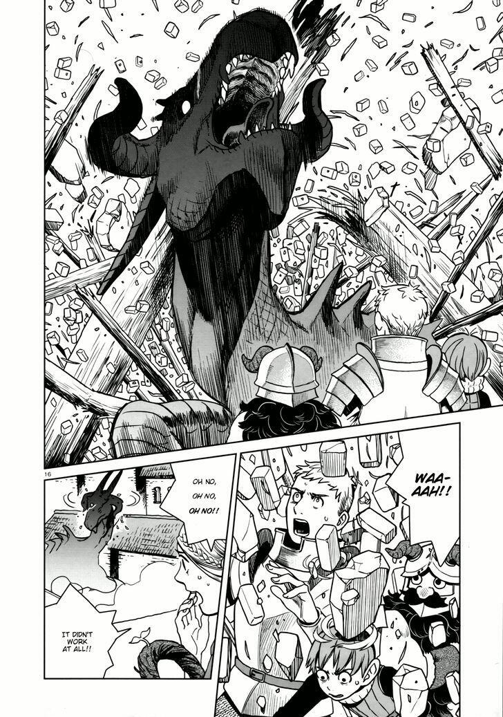 Dungeon Meshi Chapter 24 : Red Dragon Ii page 16 - Mangakakalot