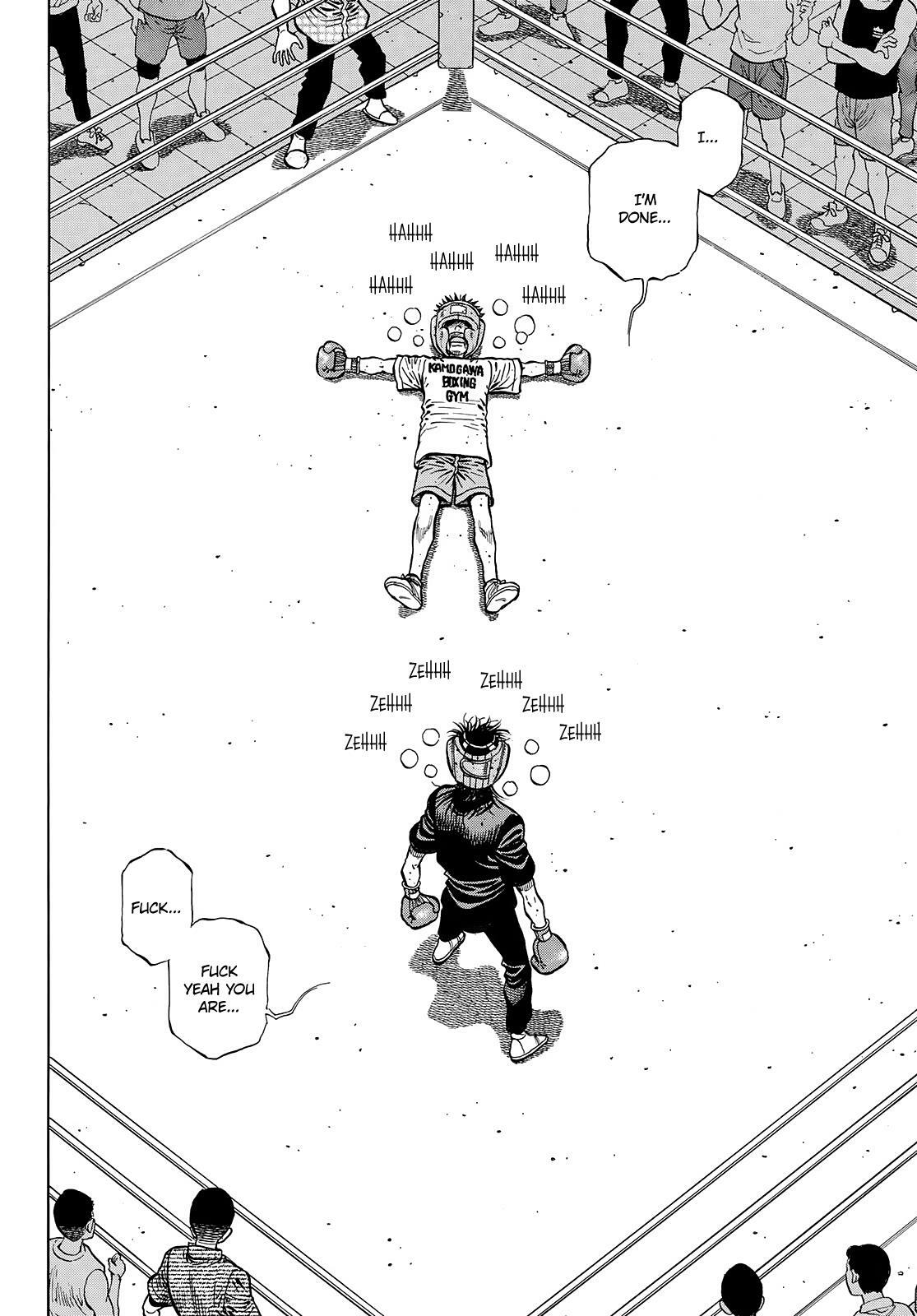 Read Hajime No Ippo Chapter 1440: Why Not Just Tell Him? on Mangakakalot