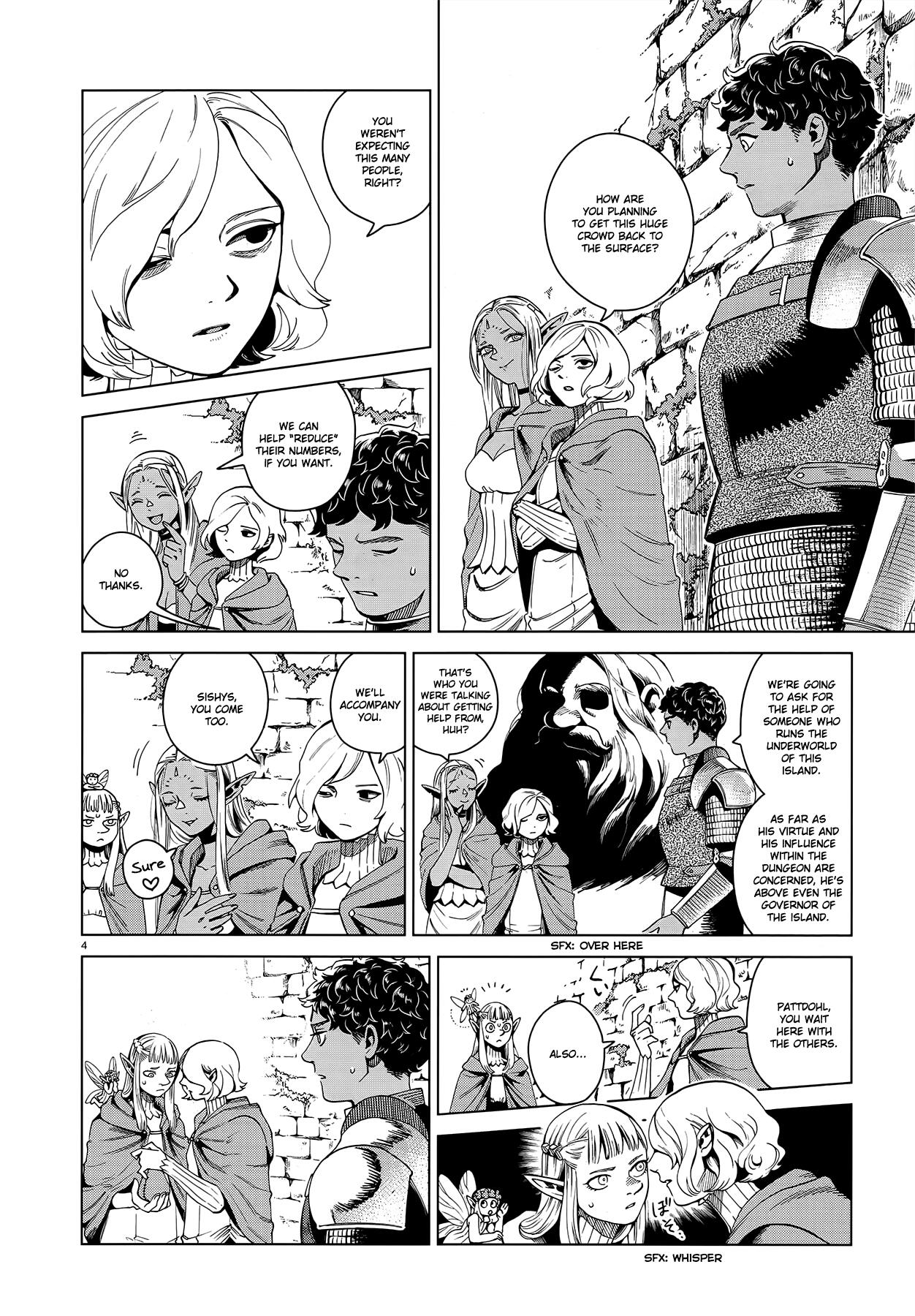 Dungeon Meshi Chapter 53: On The 1St Level page 4 - Mangakakalot