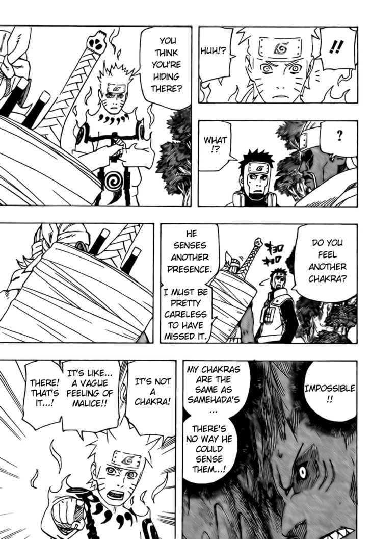 Vol.54 Chapter 505 – The Nine- Tails’ Chakra, Freed!! | 9 page