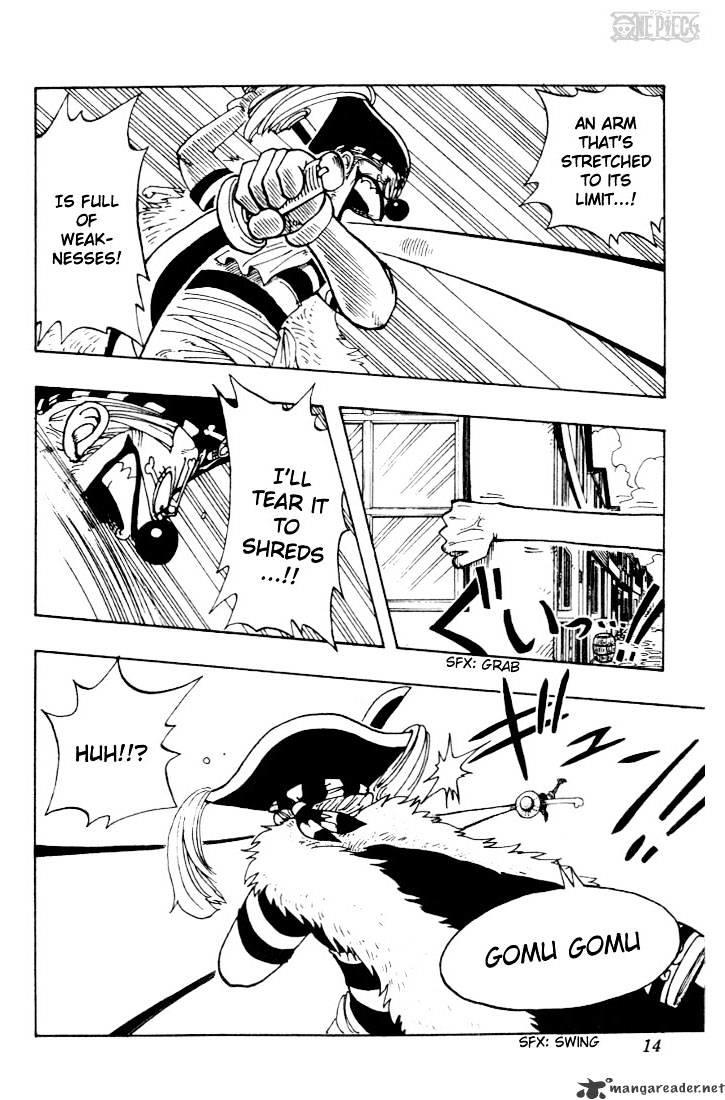 One Piece Chapter 18 : Buggy The Clown Pirate page 13 - Mangakakalot