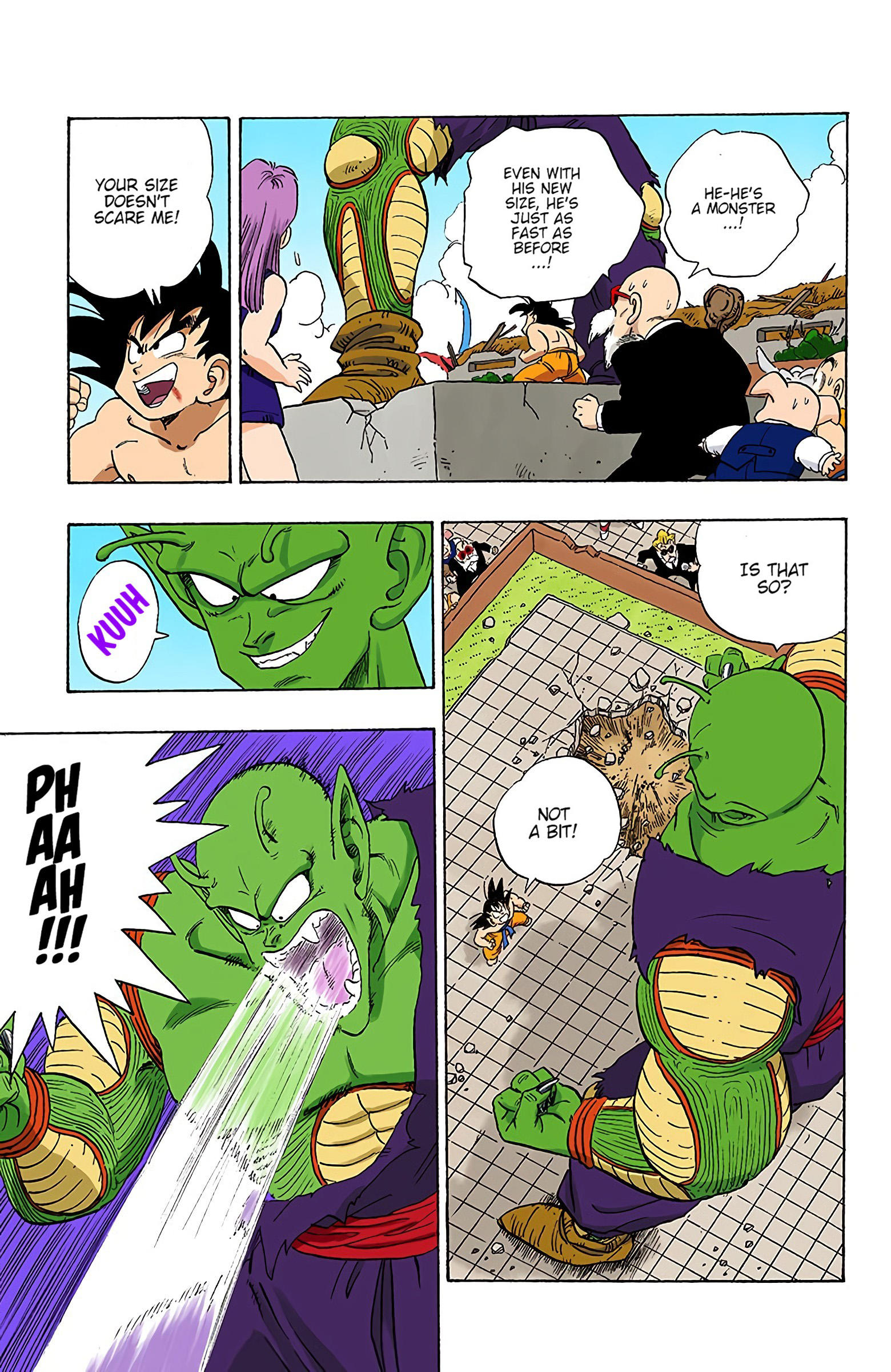 Dragon Ball - Full Color Edition Vol.16 Chapter 187: Piccolo's Super Giantification Spell page 3 - Mangakakalot