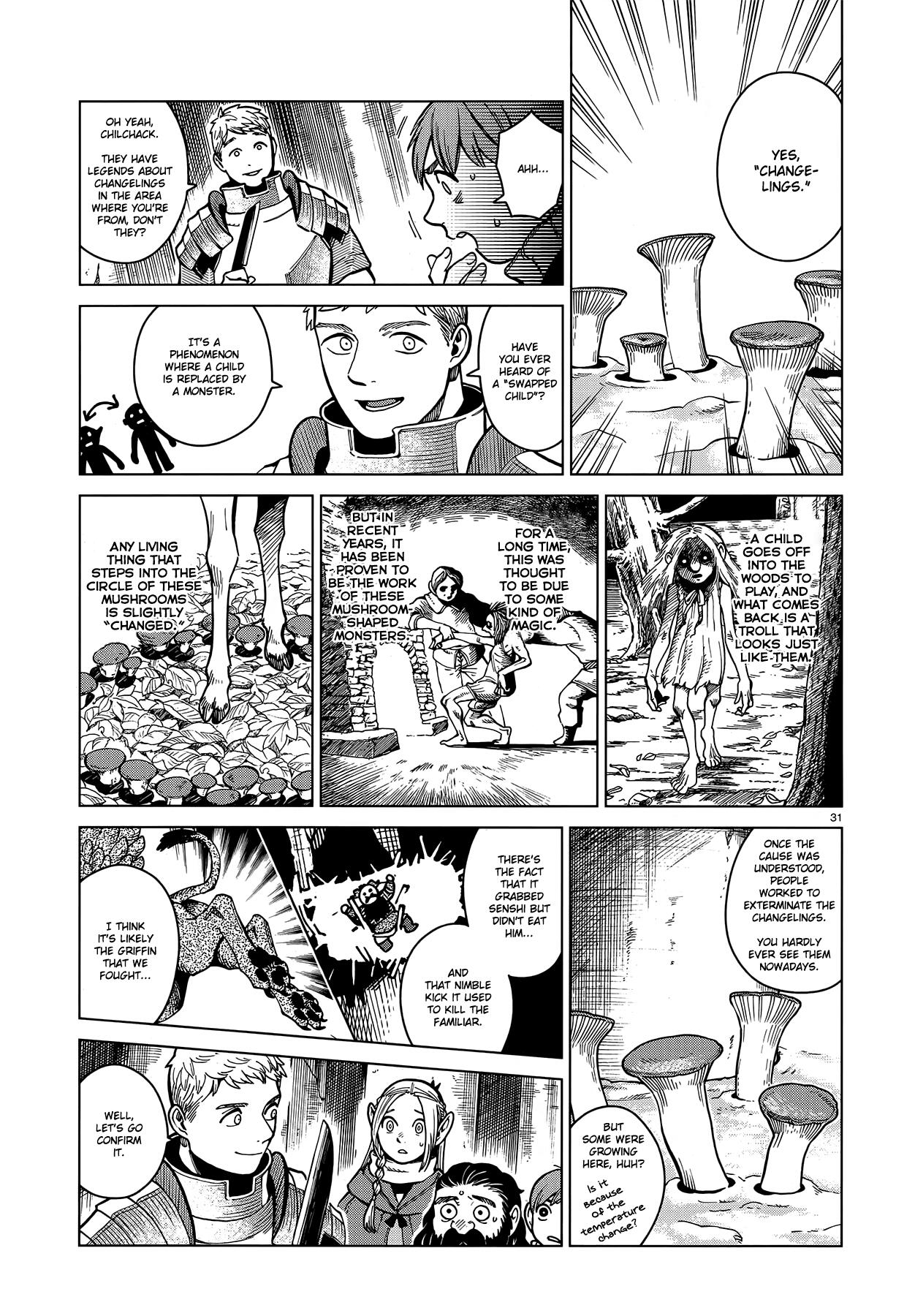 Dungeon Meshi Chapter 49: Griffin Soup page 31 - Mangakakalot