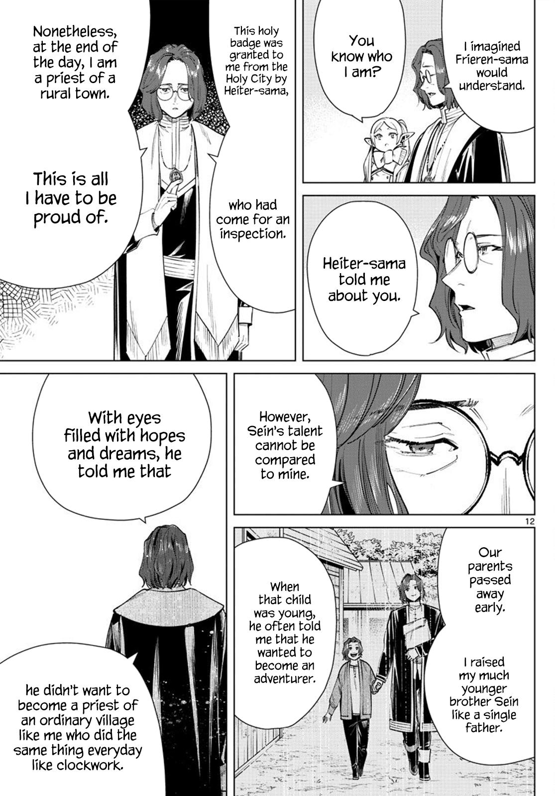 Sousou No Frieren Chapter 27: The Priest Of The Ordinary Village page 12 - Mangakakalot