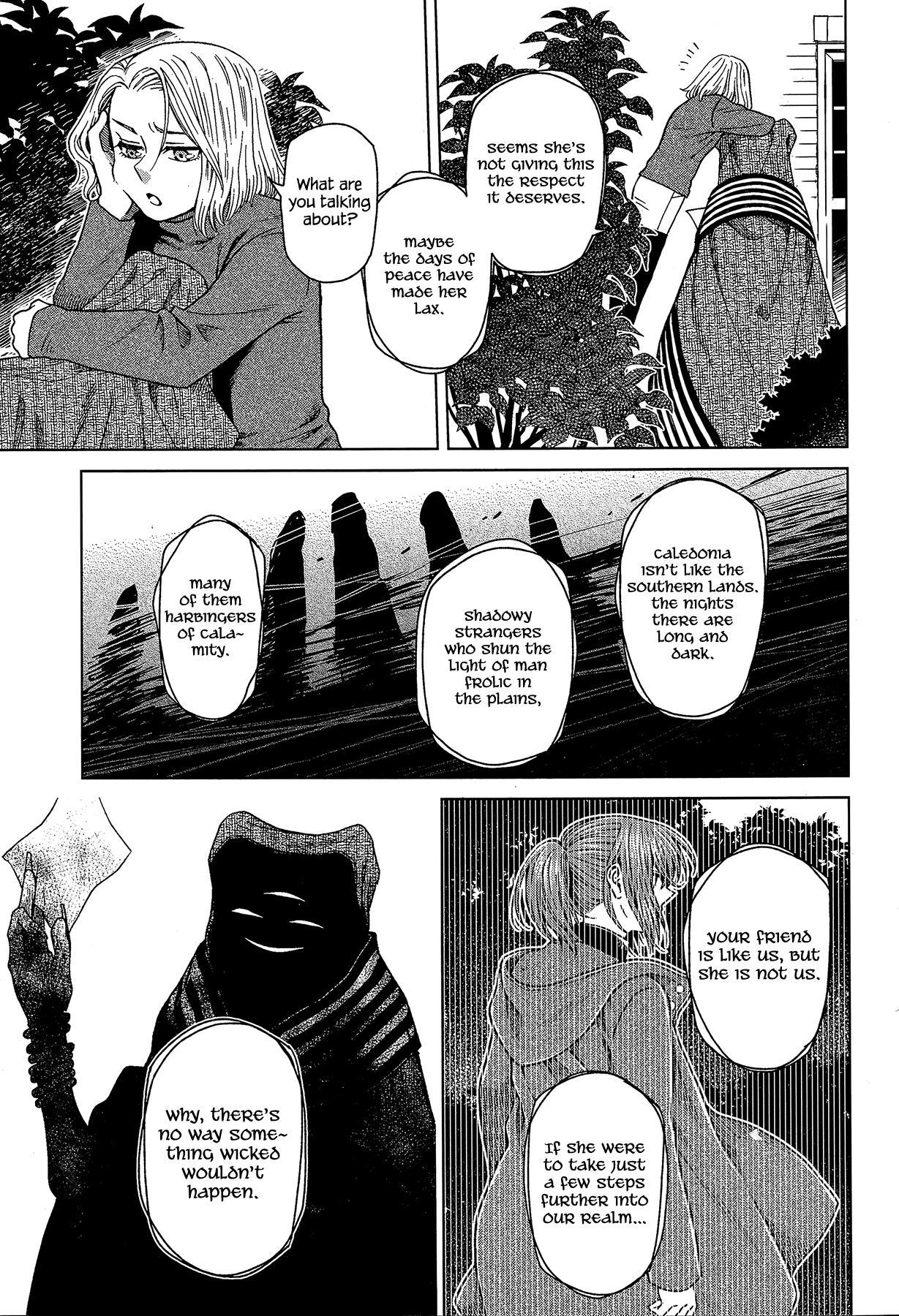 Read manga Mahou Tsukai no Yome Ch.042: It is the first step that is  troublesome. online in high quality