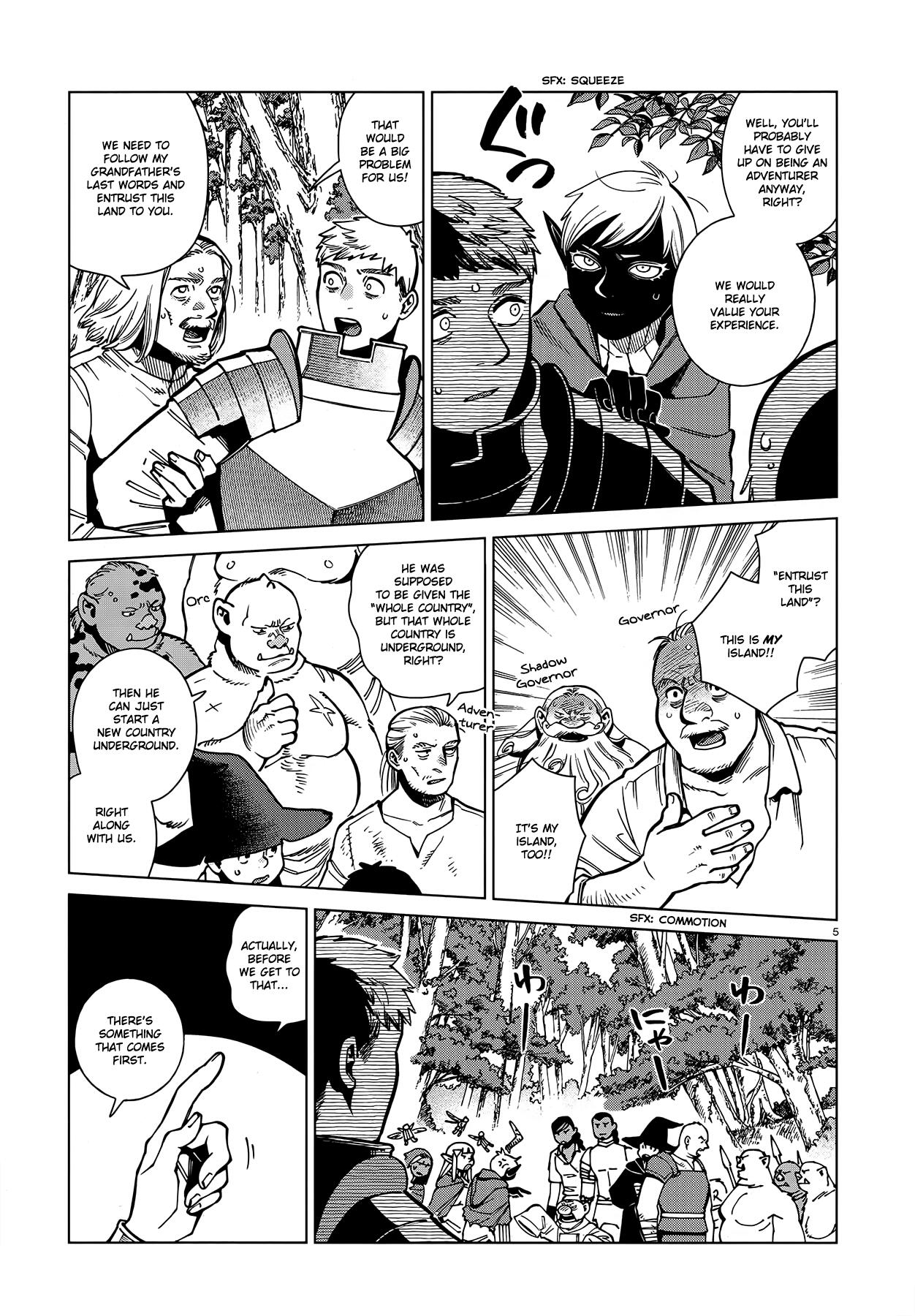Dungeon Meshi Chapter 93: Falin I page 5 - Mangakakalot